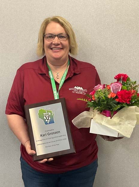 Kari Grossen 2025 manager of the Year